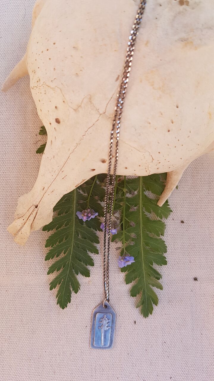 Evergreen Sterling Silver Pendant Necklace