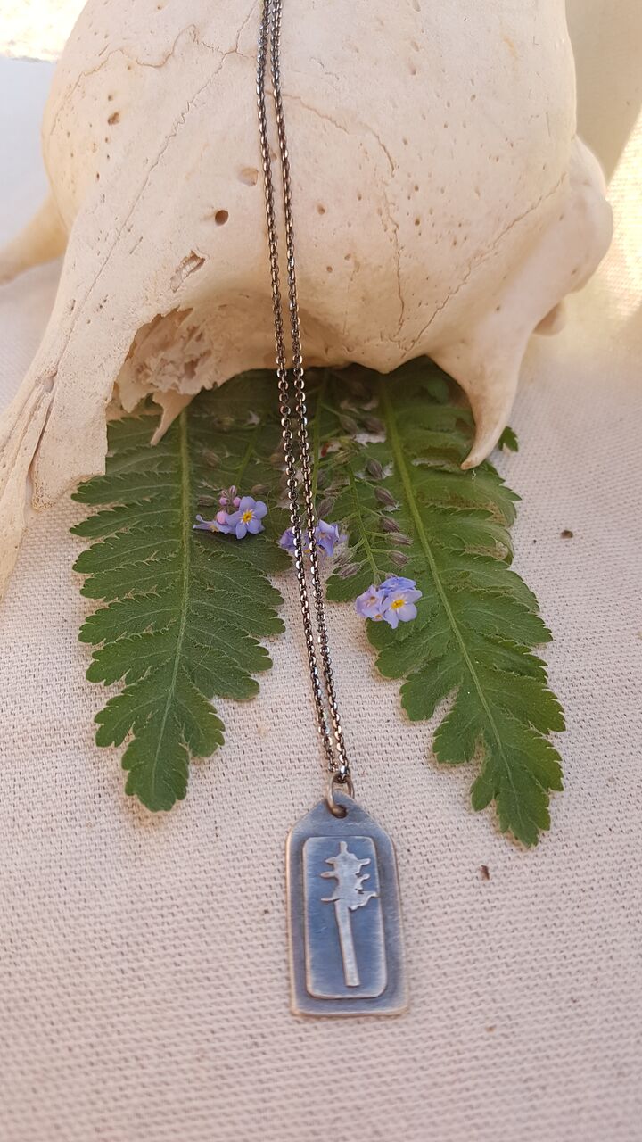 Evergreen Sterling Silver Pendant Necklace