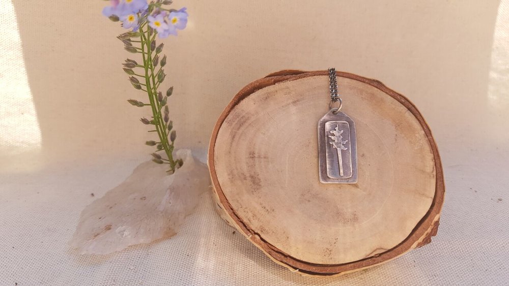 Evergreen Sterling Silver Pendant Necklace