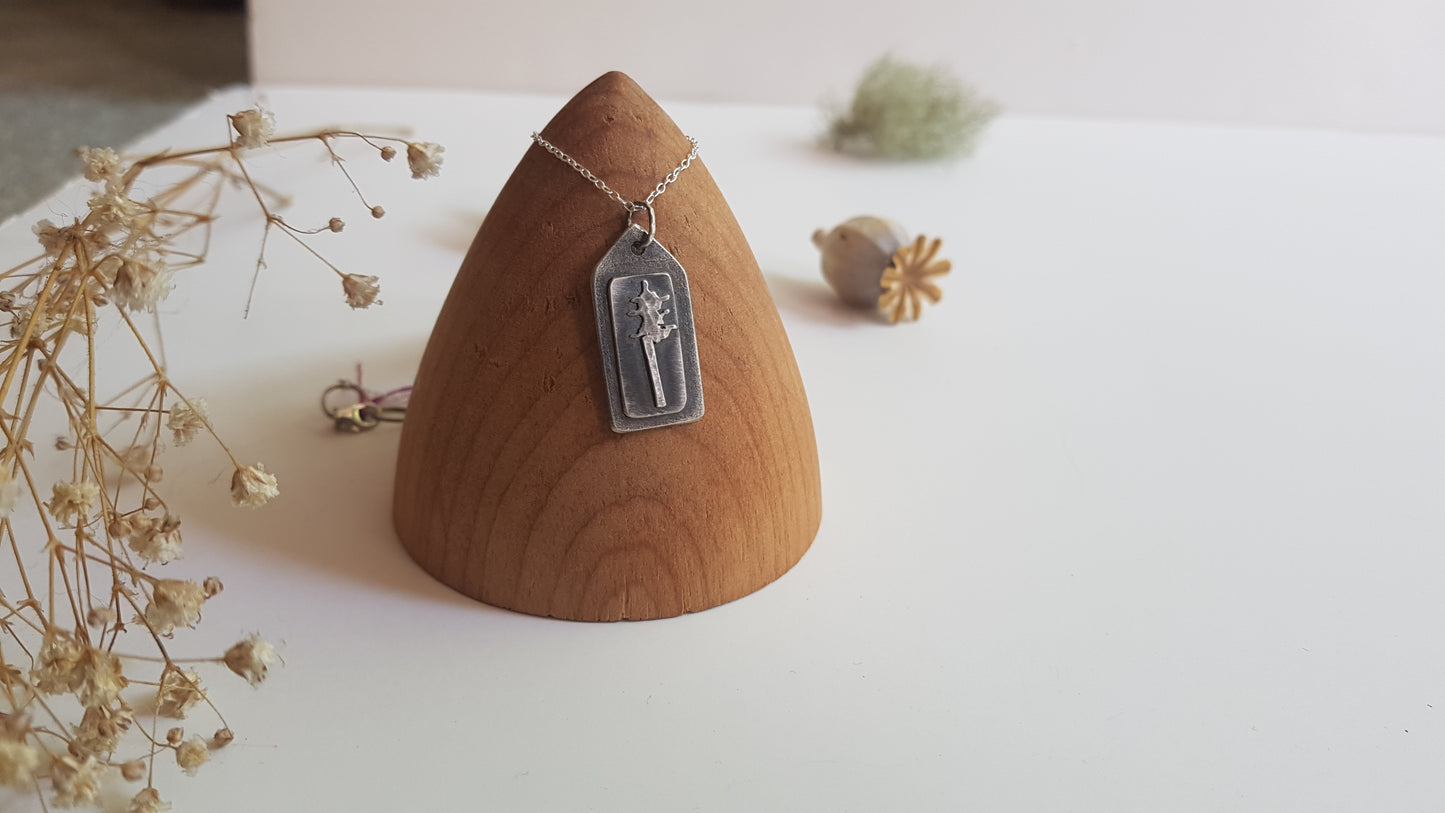 Evergreen Sterling Silver Pendant Necklace