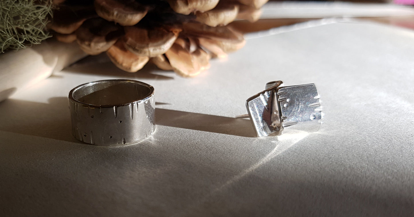 West Coast Trees Sterling Silver Ring