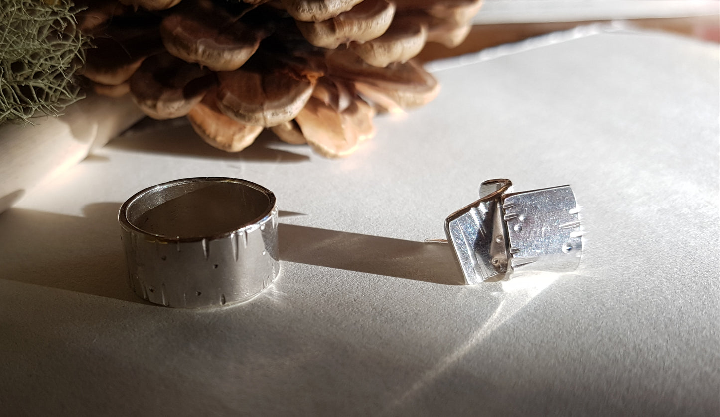 West Coast Trees Sterling Silver Ring