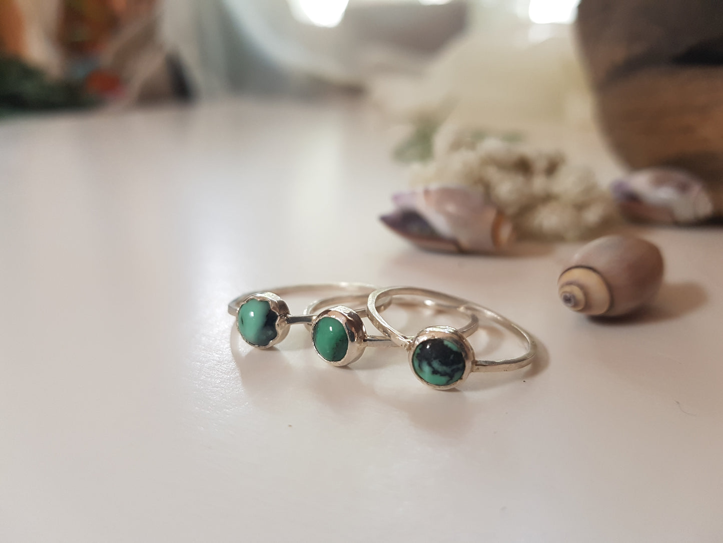 New Lander Turquoise Stacking Ring