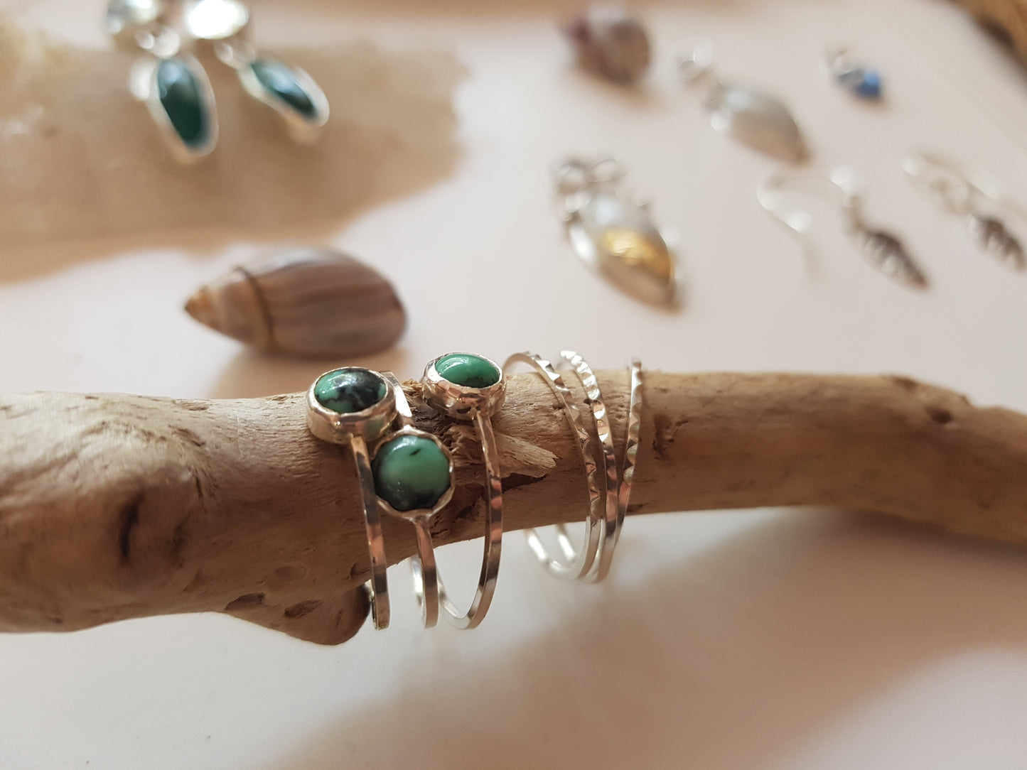 New Lander Turquoise Stacking Ring