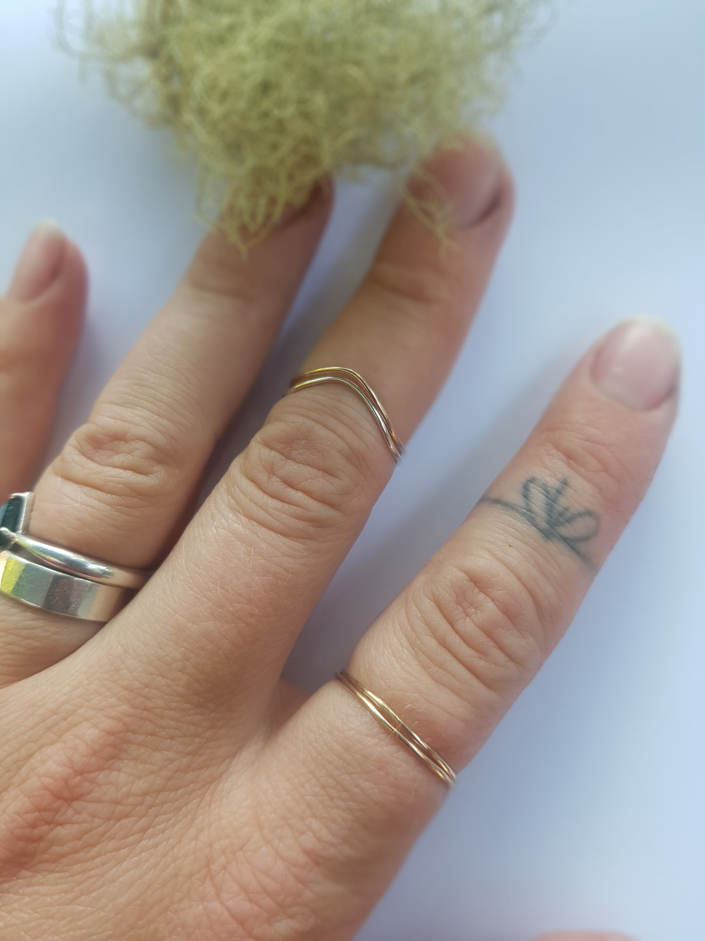 14k Gold Fill Stacking Ring