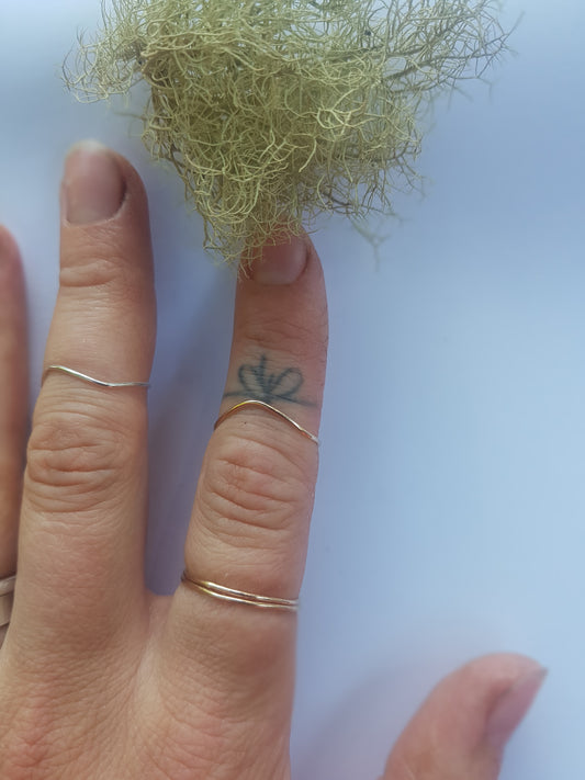 14k Gold Fill Stacking Ring