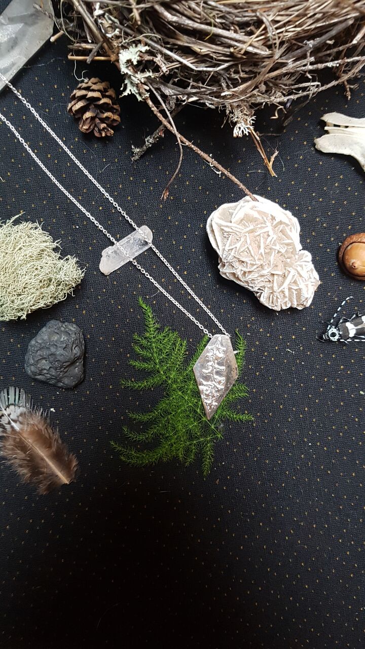 Lone Tree Sterling Silver Pendant Necklace