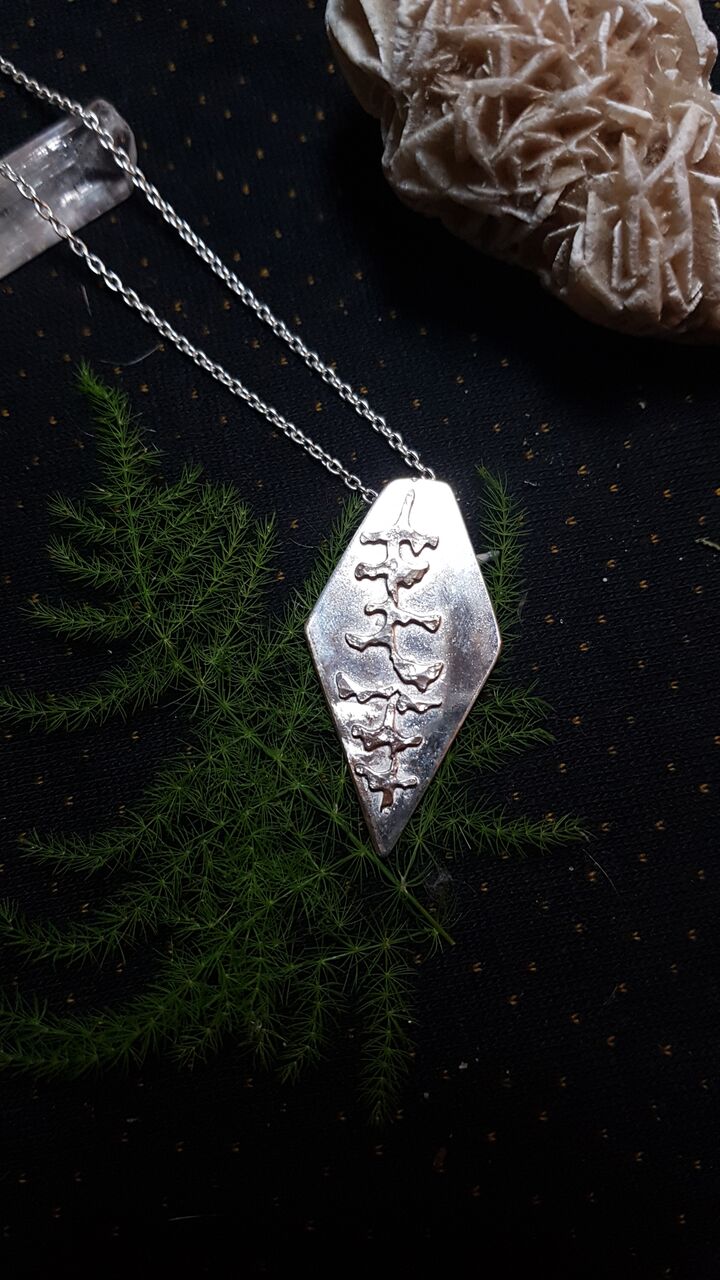 Lone Tree Sterling Silver Pendant Necklace