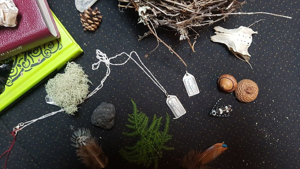 Evergreen Sterling Silver Pendant Necklace