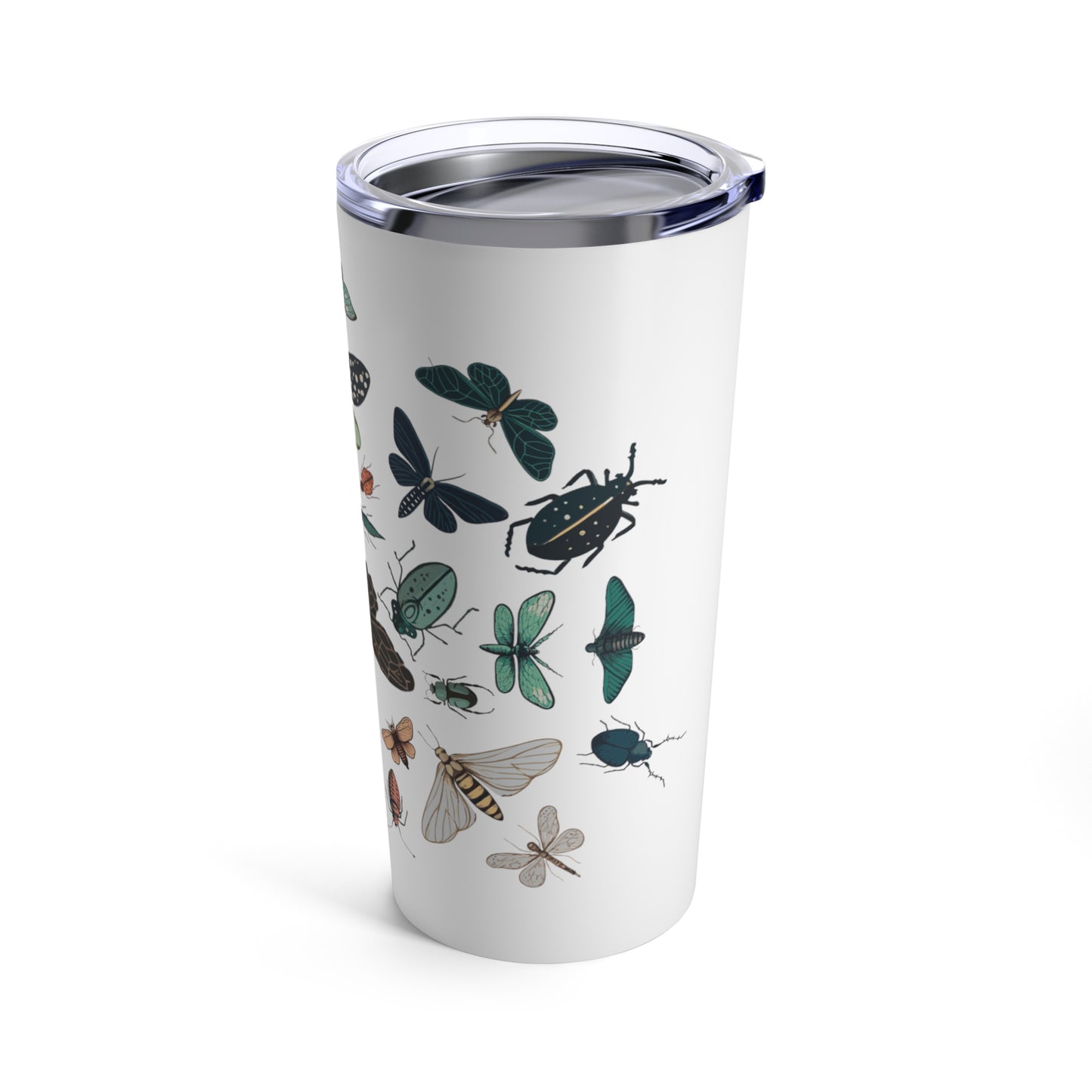 Tumbler 20oz featuring Moths and Beetles