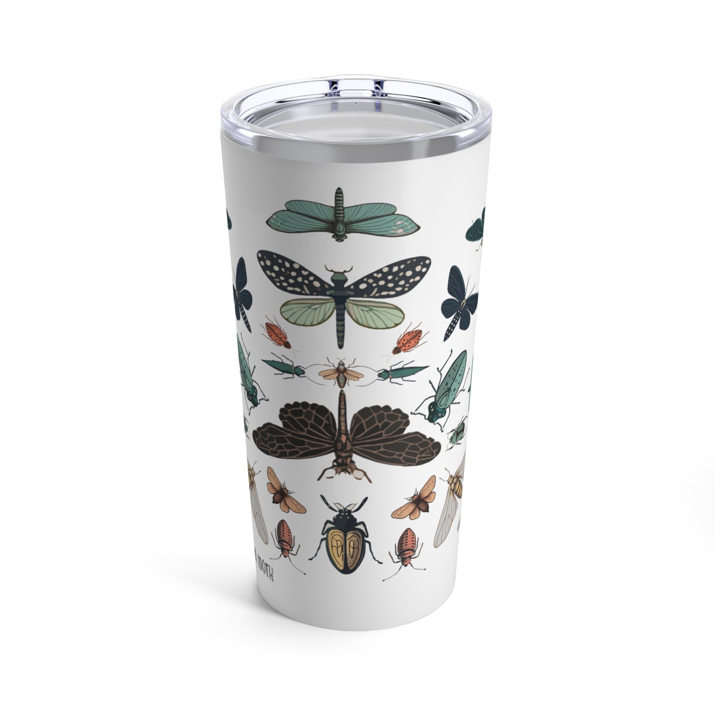 Tumbler 20oz featuring Moths and Beetles