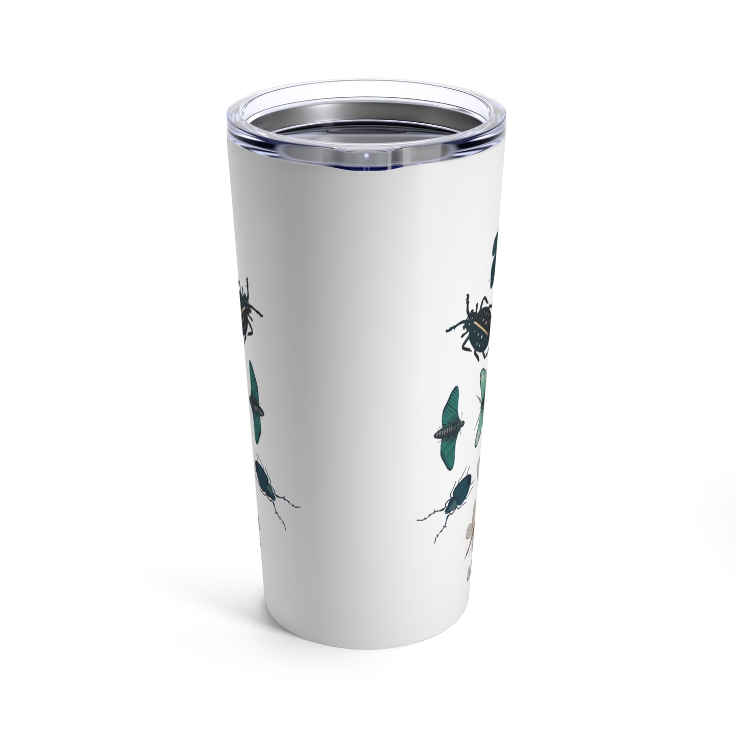 Tumbler 20oz featuring Moths and Beetles