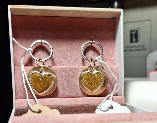 Heart of Gold Key Tags/Dog tags
