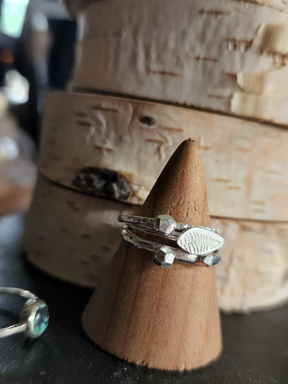 Space Rock Stacking Ring