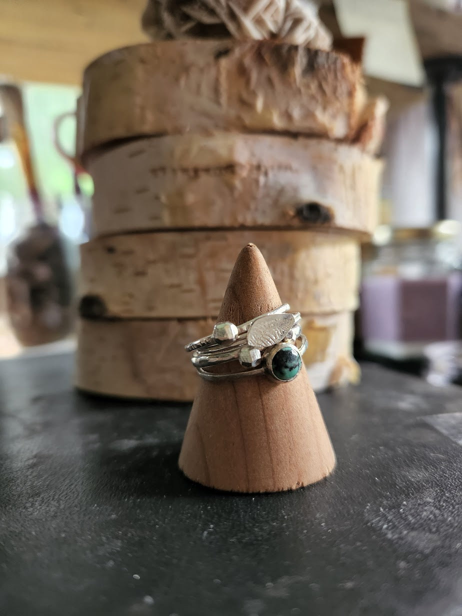 Space Rock Stacking Ring