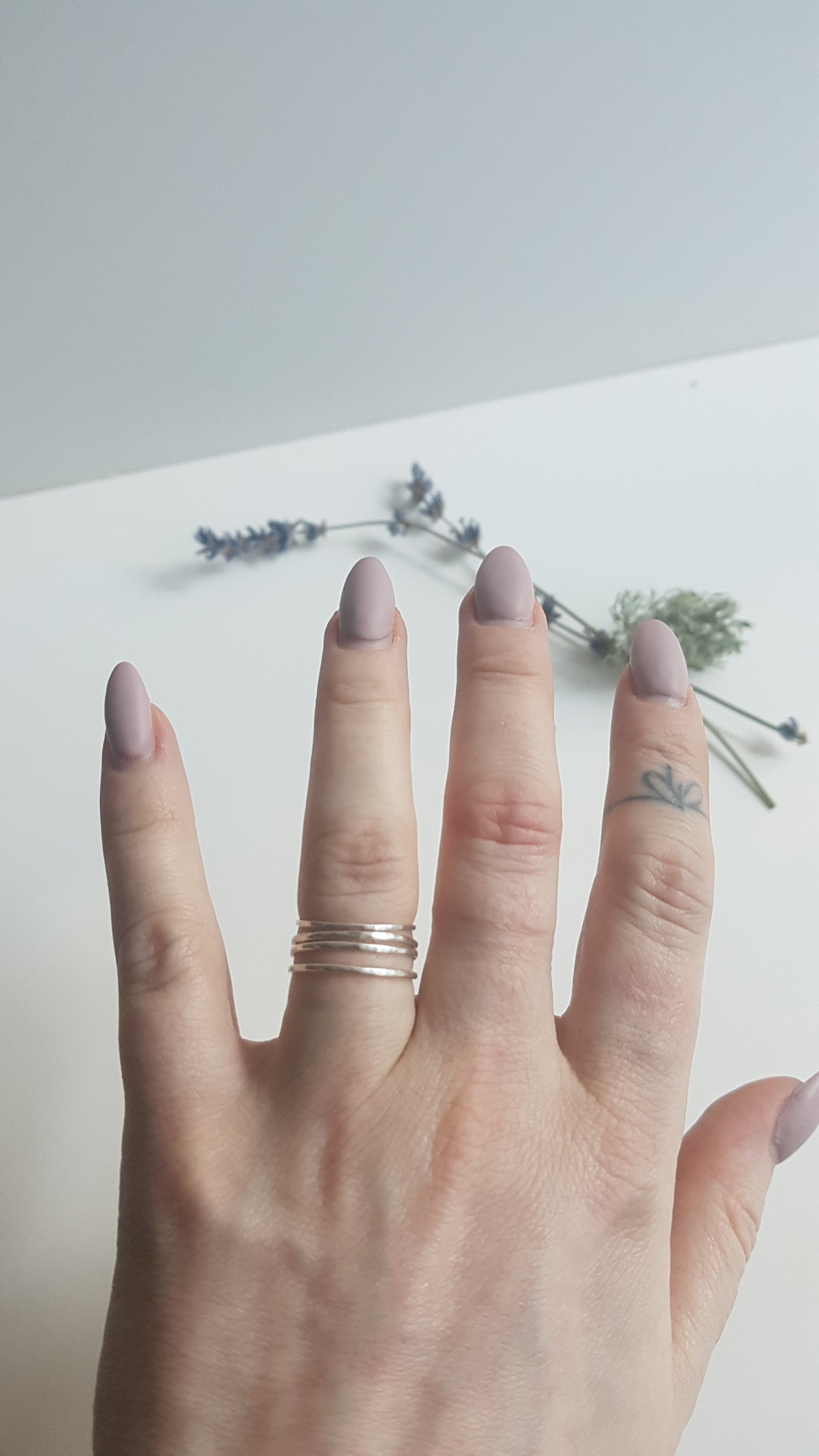 Sterling Silver Stack Rings - set of 3