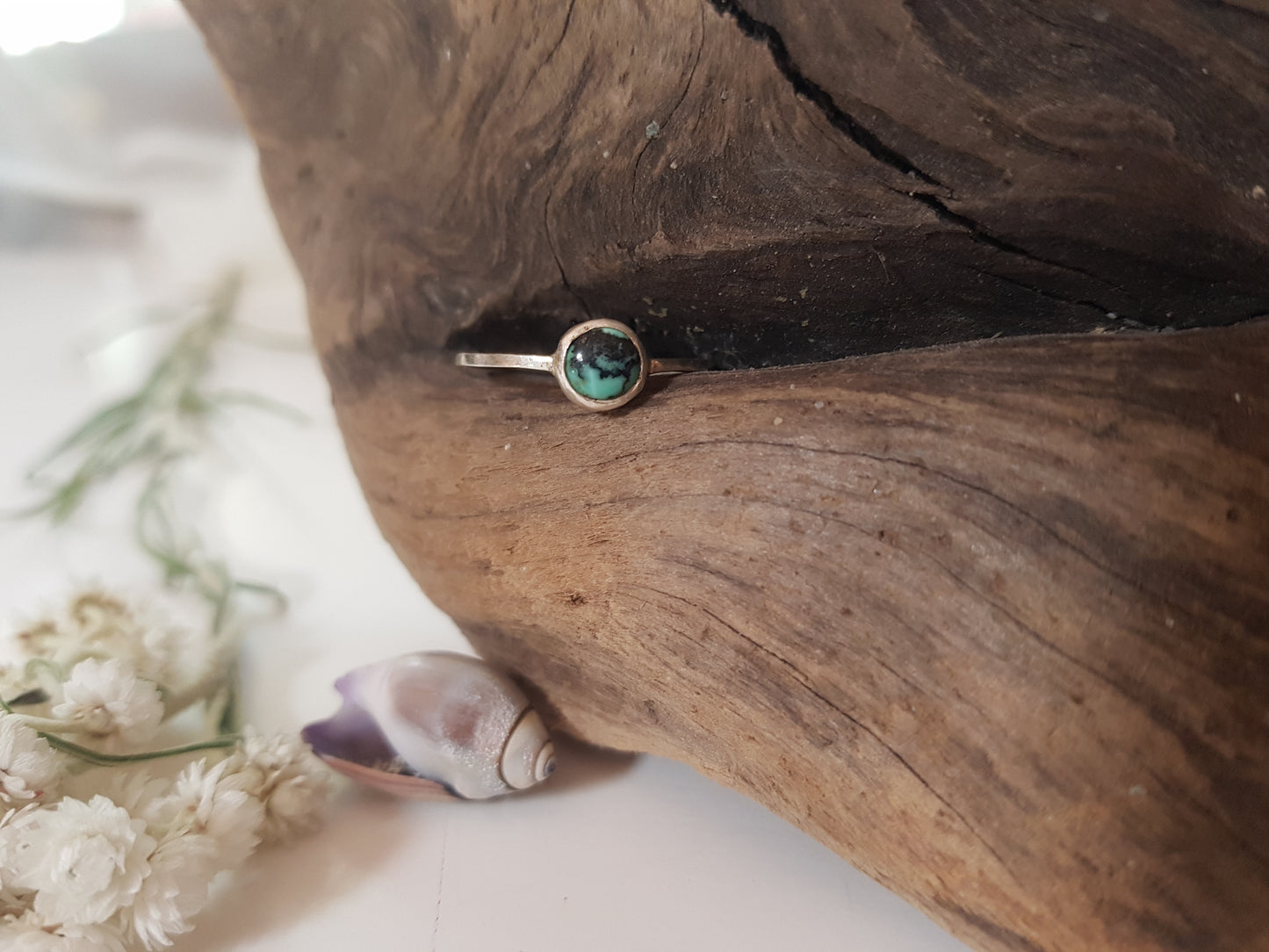 New Lander Turquoise Stacking Ring